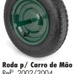 Roda Pneumática p/ Carro de Mão 400mm refª. 2002/2004 Roda Pneumática p/ Carro de Mão 400mm refª. 2002/2004
