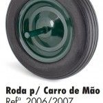 Roda Antifuro p/ Carro de Mão 400mm Roda Antifuro p/ Carro de Mão 400mm