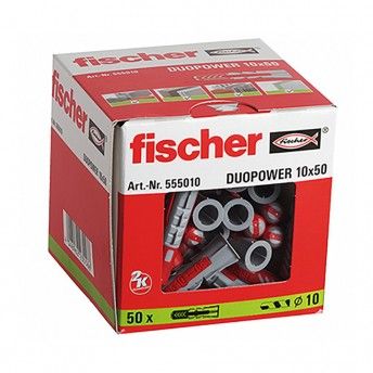 BUCHA DUOPOWER 10x50 50P REF 555010 FISCHER