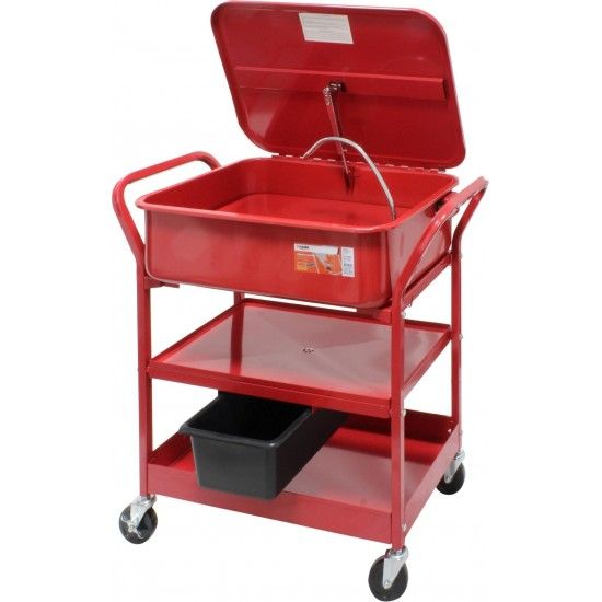 Máquina de Lavar Peças, 60L, suporte com rodas refª 55320 MADER Máquina de Lavar Peças, 60L, suporte com rodas refª 55320 MADER