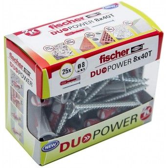 BUCHA DUOPOWER 8x40 T 25P REF 536391 FISCHER