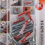 Blister DuoPower 5x25 SK ref� 534996 FISCHER
