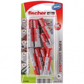 Blister DuoPower 10x50 K ref 534995 FISCHER