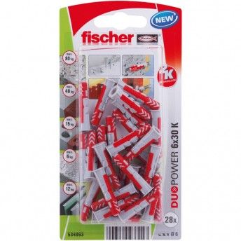 BLISTER DUOPOWER 6x30 K REF 534993 FISCHER
