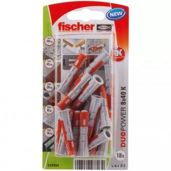 BLISTER DUOPOWER 8x40 K REF 534994 FISCHER