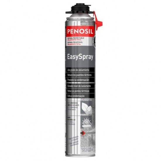 ESPUMA PROJETAVEL BRANCA EASYSPRAY 700ML PISTOLA PENOSIL
