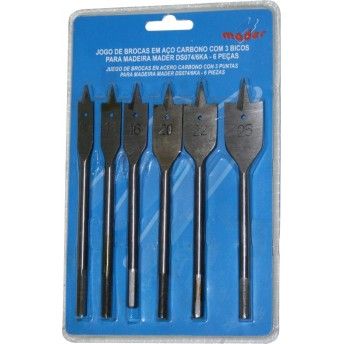 Broca Pua, para Madeira, 6Un refª 52370 MADER Broca Pua, para Madeira, 6Un refª 52370 MADER