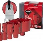 Kit 6 brocas Drygres Premium ref 51929 RUBI