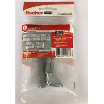 Kit fixao termo-acumulador 14mm ref 515045 FISCHER