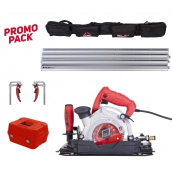 KIT SERRA CIRCULAR TC-125 (50953) + GUIAS SLIM SYSTEM (51979) RUBI
