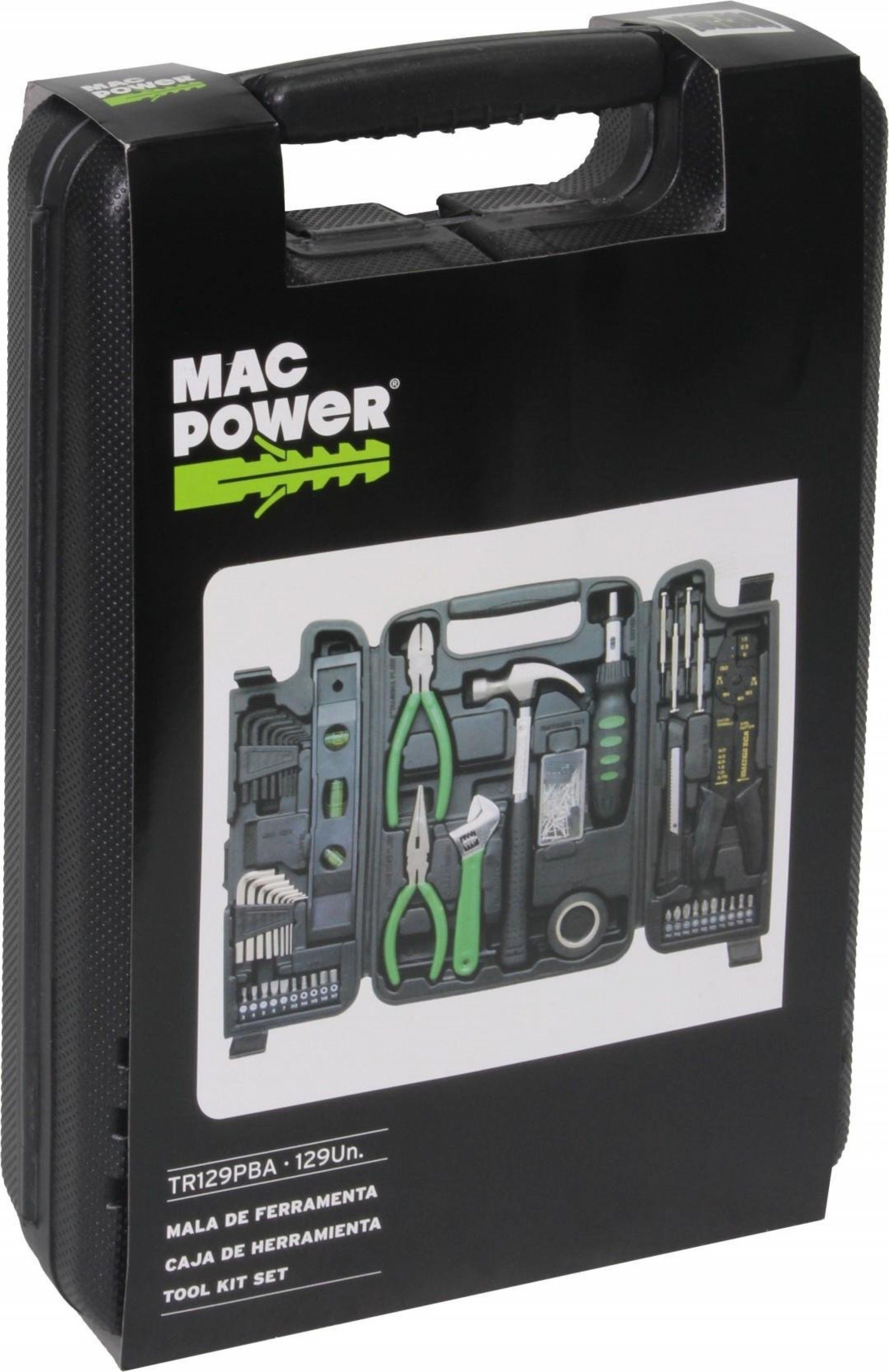 Mala de Ferramentas, 129Un refª 51305 MAC POWER