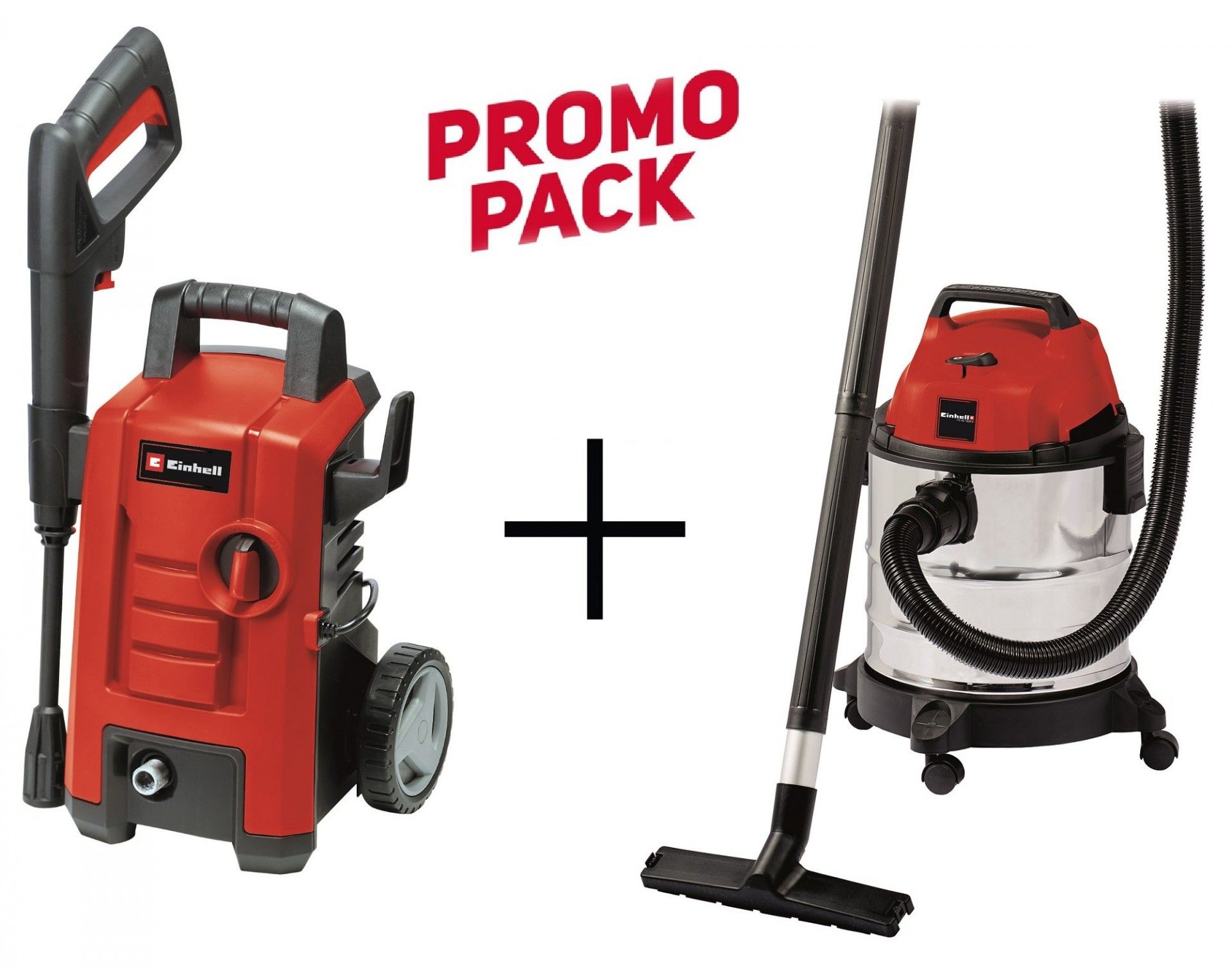 Kit Lavadora TC-HP 130 +Aspirador TC-VC 1820 S refª 5120223006 EINHELL