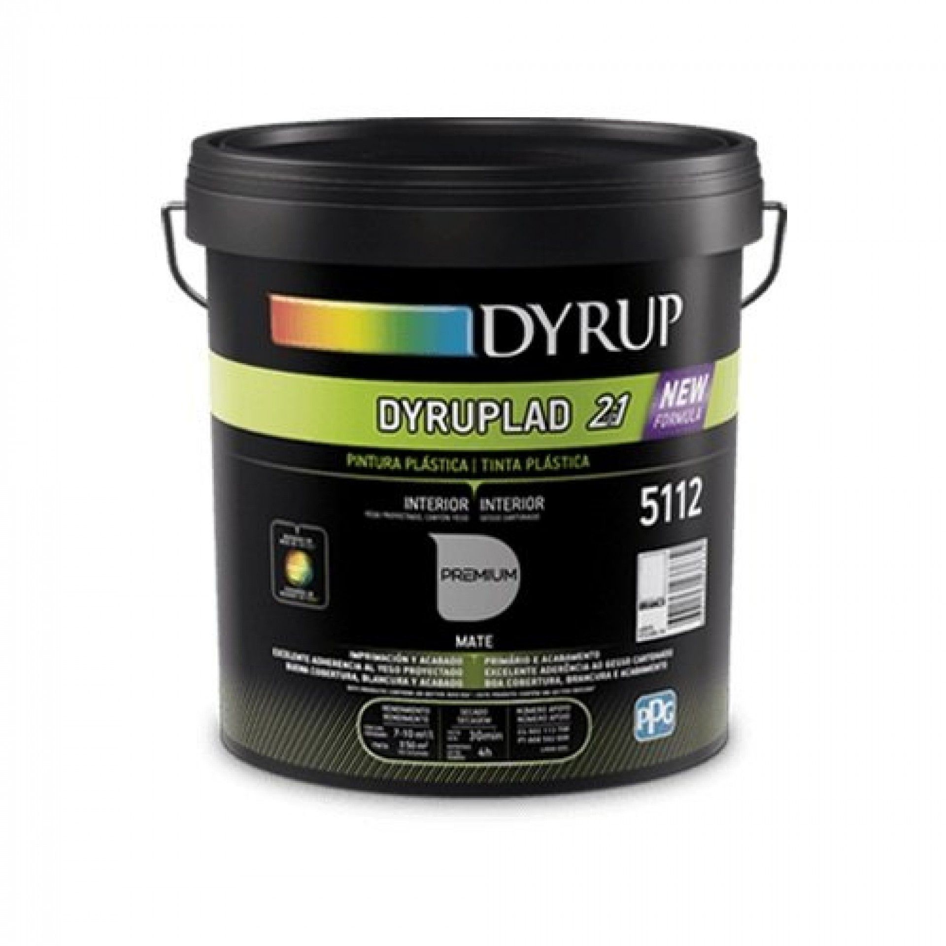 Tinta 2 em 1 Dyruplad 15L branco refª 5112 Dyrup