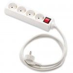 Extensão 1.5m 4 tomadas c/interruptor Extensão 1.5m 4 tomadas c/interruptor