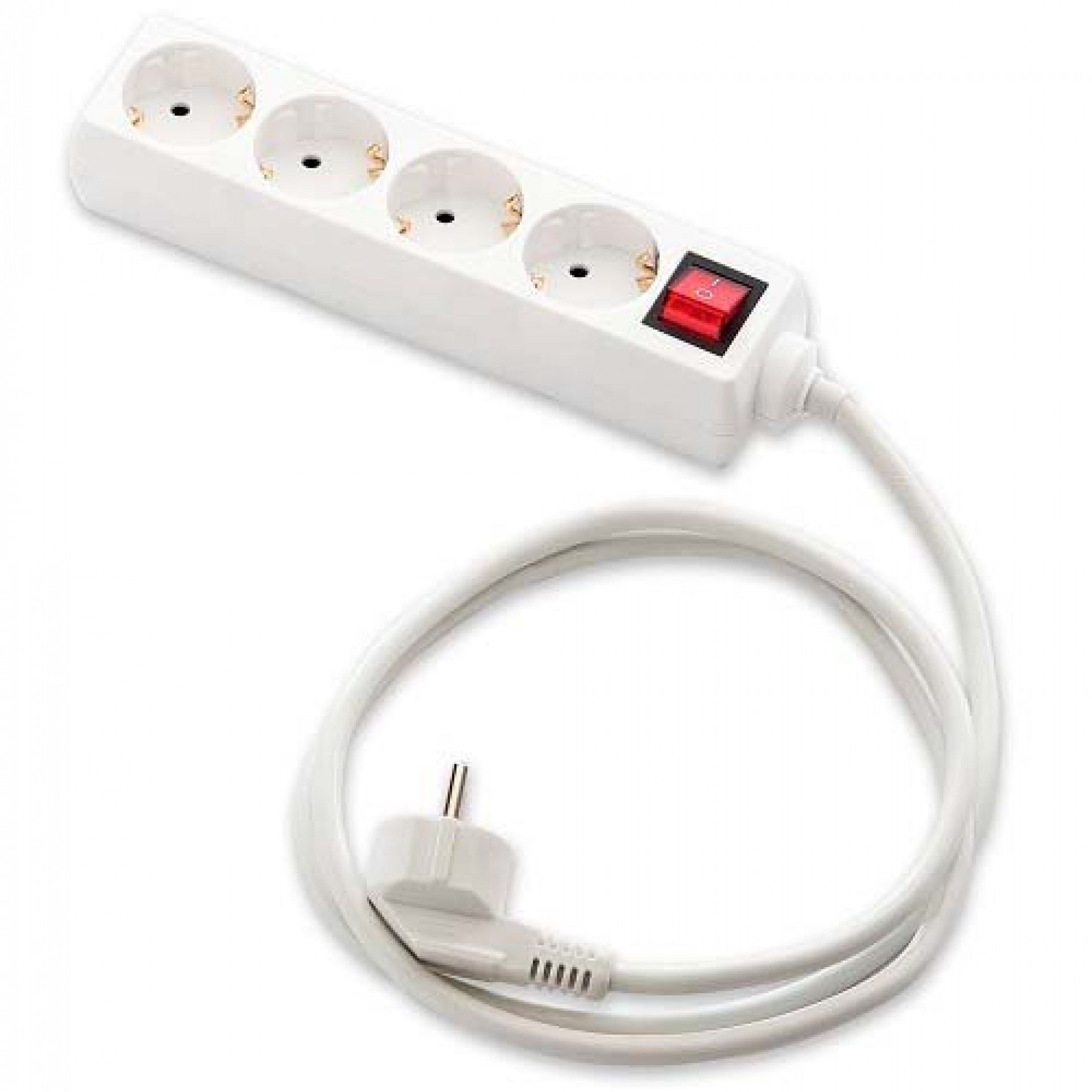 Extensão 1.5m 4 tomadas c/interruptor