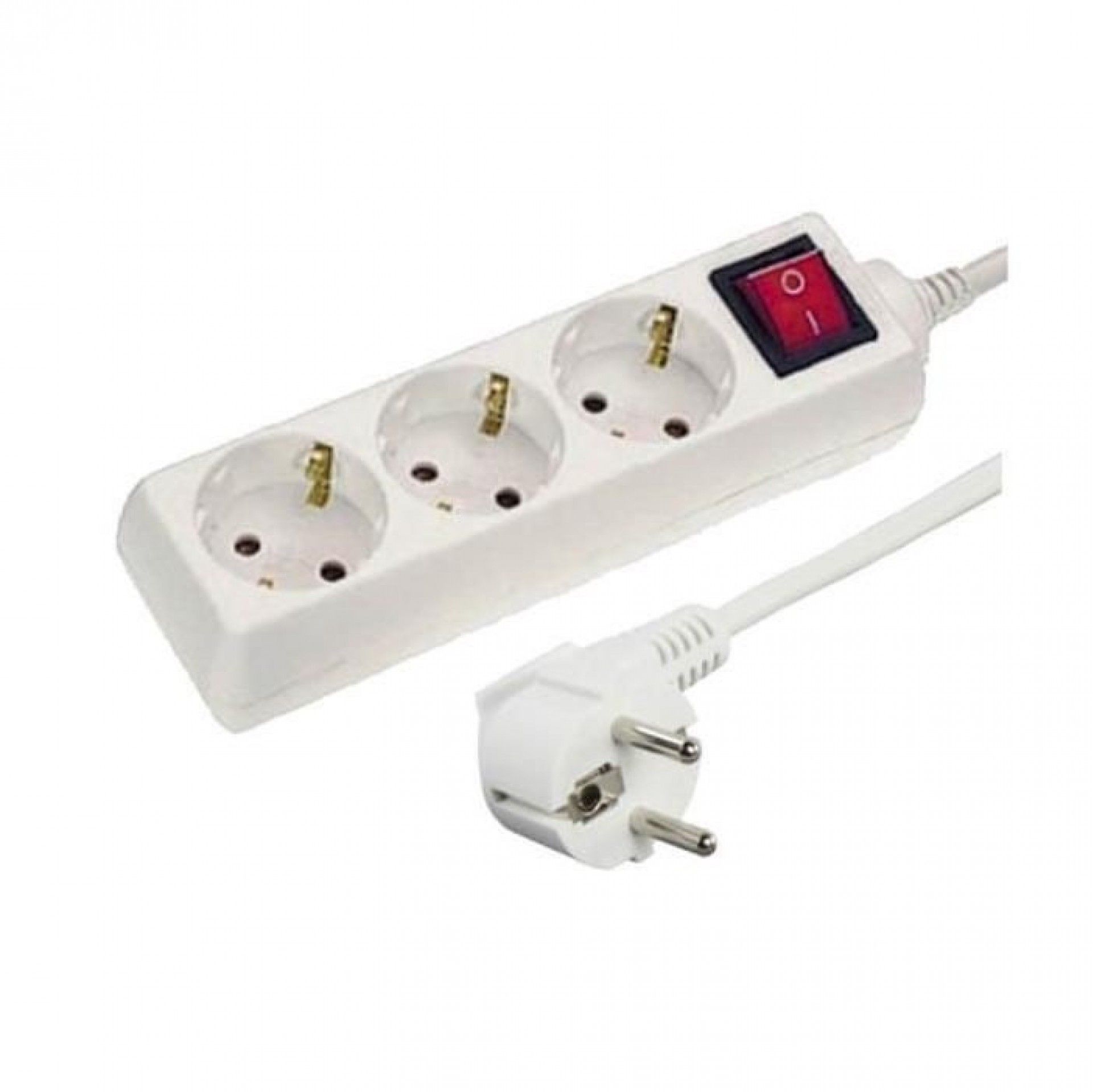 Extensão 1.5m 3 tomadas c/interruptor