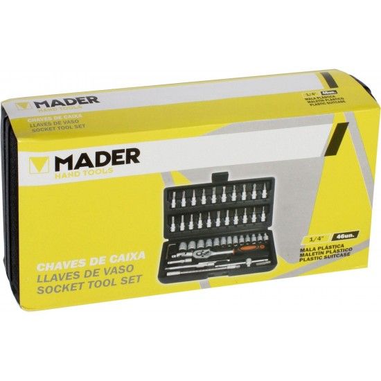 Chave de Caixa, 1/4, 46Un, CRV ref 51066 MADER