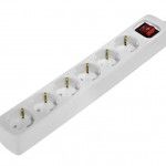 Extenso 1.5m 6 tomadas c/interruptor