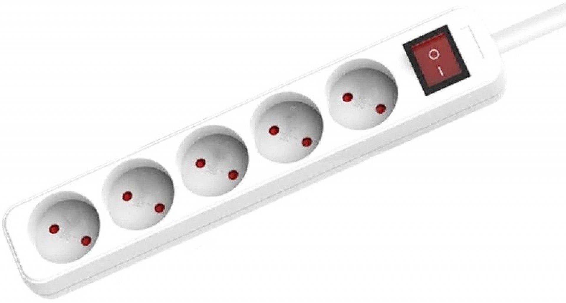 Extensão 1.5m 5 tomadas c/interruptor