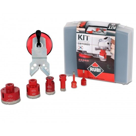 KIT 6 BROCAS DRYGRES REF 50996 RUBI