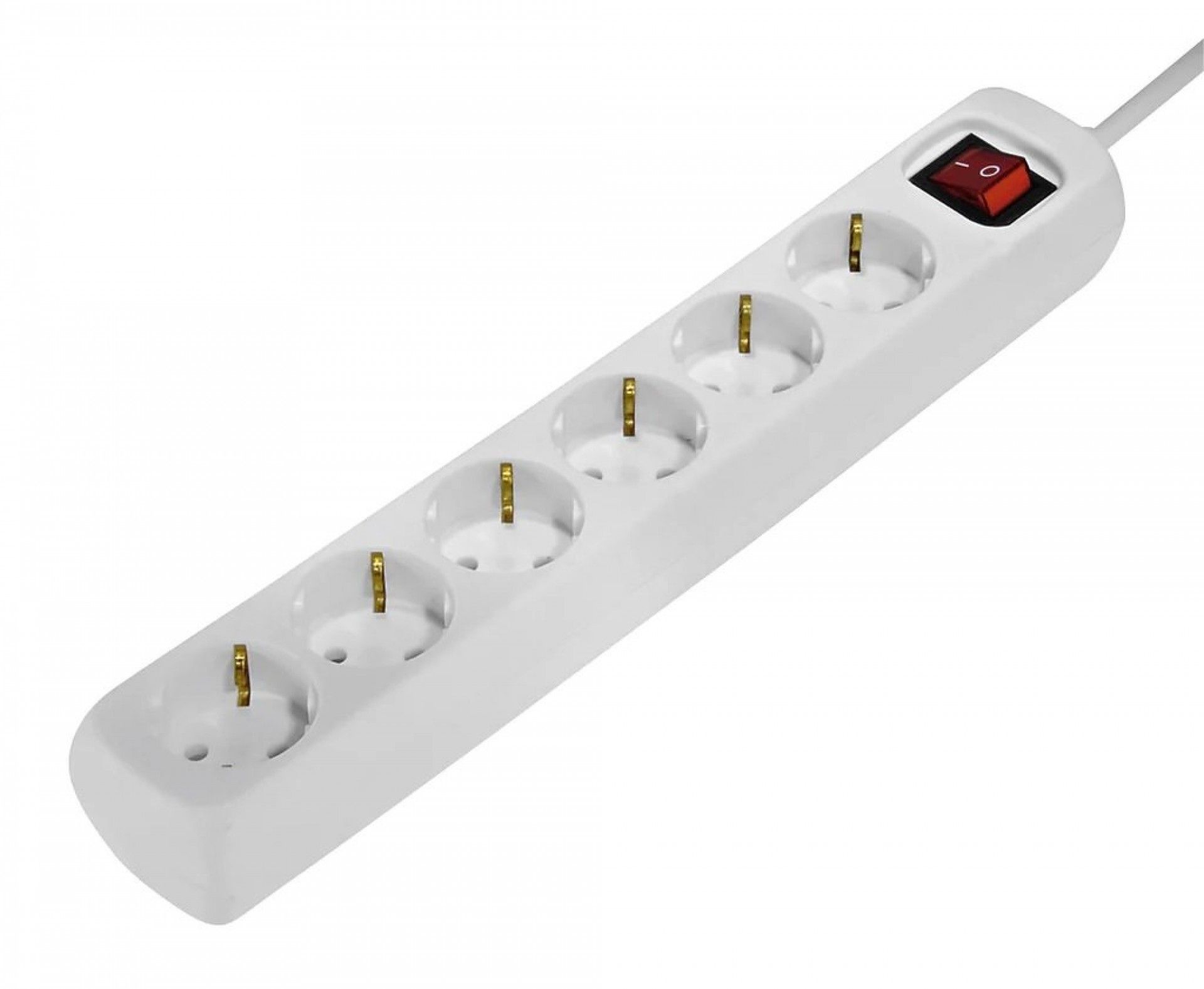 Extensão 1.5m 6 tomadas c/interruptor