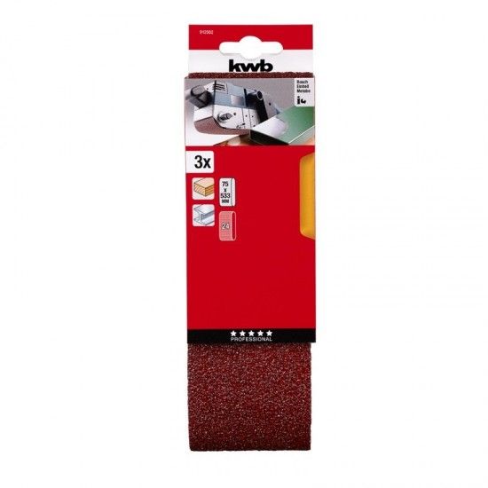 CINTA LIXA 75x533mm GR60 3P REF 49912506 KWB