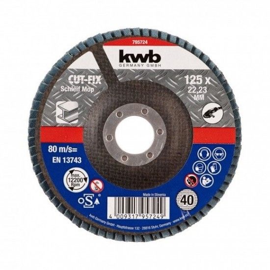 Disco lamelado 125mm GR80 ref 49795728 KWB