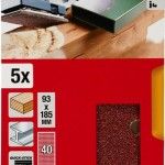 LIXAS RETANGULARES 93x185mm GR80 REF 49818312 KWB LIXAS RETANGULARES 93x185mm GR80 REF 49818312 KWB