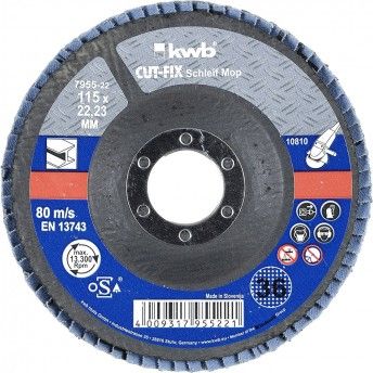 Disco lamelado 115mm GR100 ref 49795530 KWB