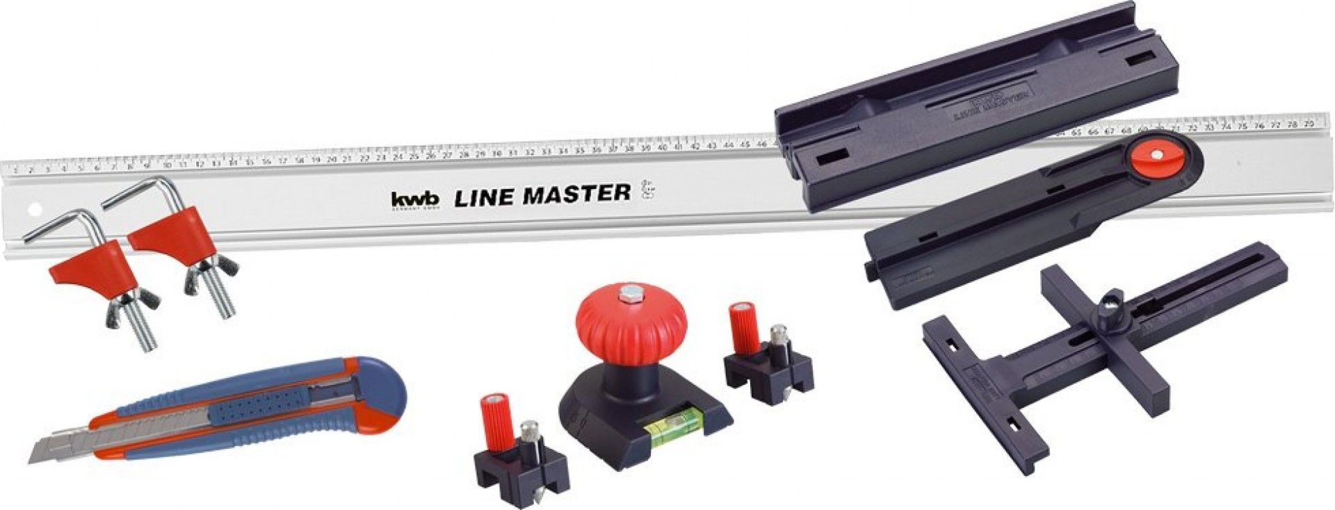 KIT ACESSÓRIOS LINE MASTER 10PÇ REF 49783908 KWB