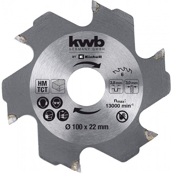 DISCO P/RANHURADORA 100x22mm REF 49758941 KWB