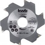 DISCO P/RANHURADORA 100x22mm REF 49758941 KWB