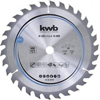 DISCO PASTILHADO 200x1.6mm 30D HM TCT REF 49587157 KWB