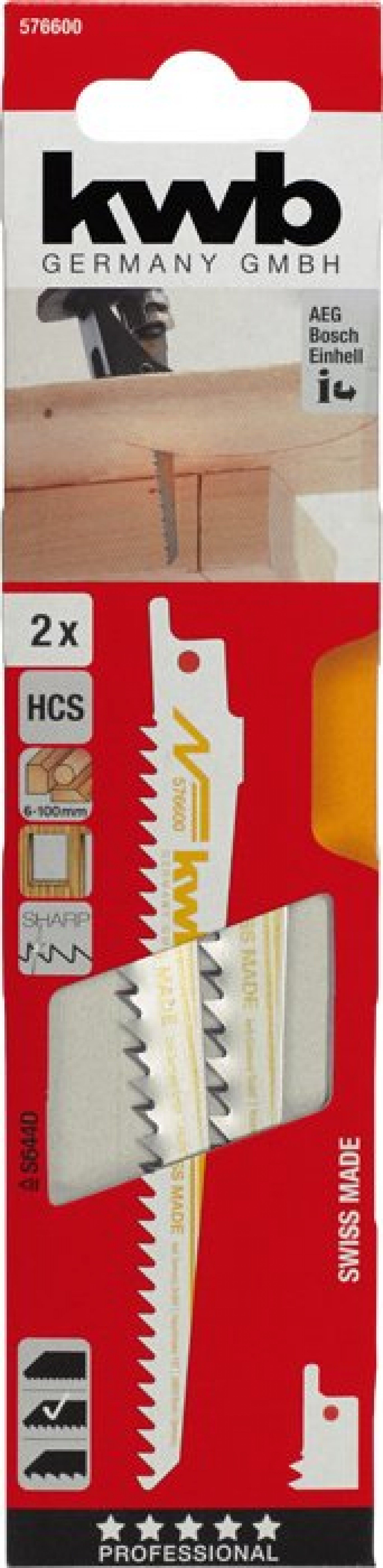 SERRA SABRE 152MM MADEIRA REF 49576600 KWB