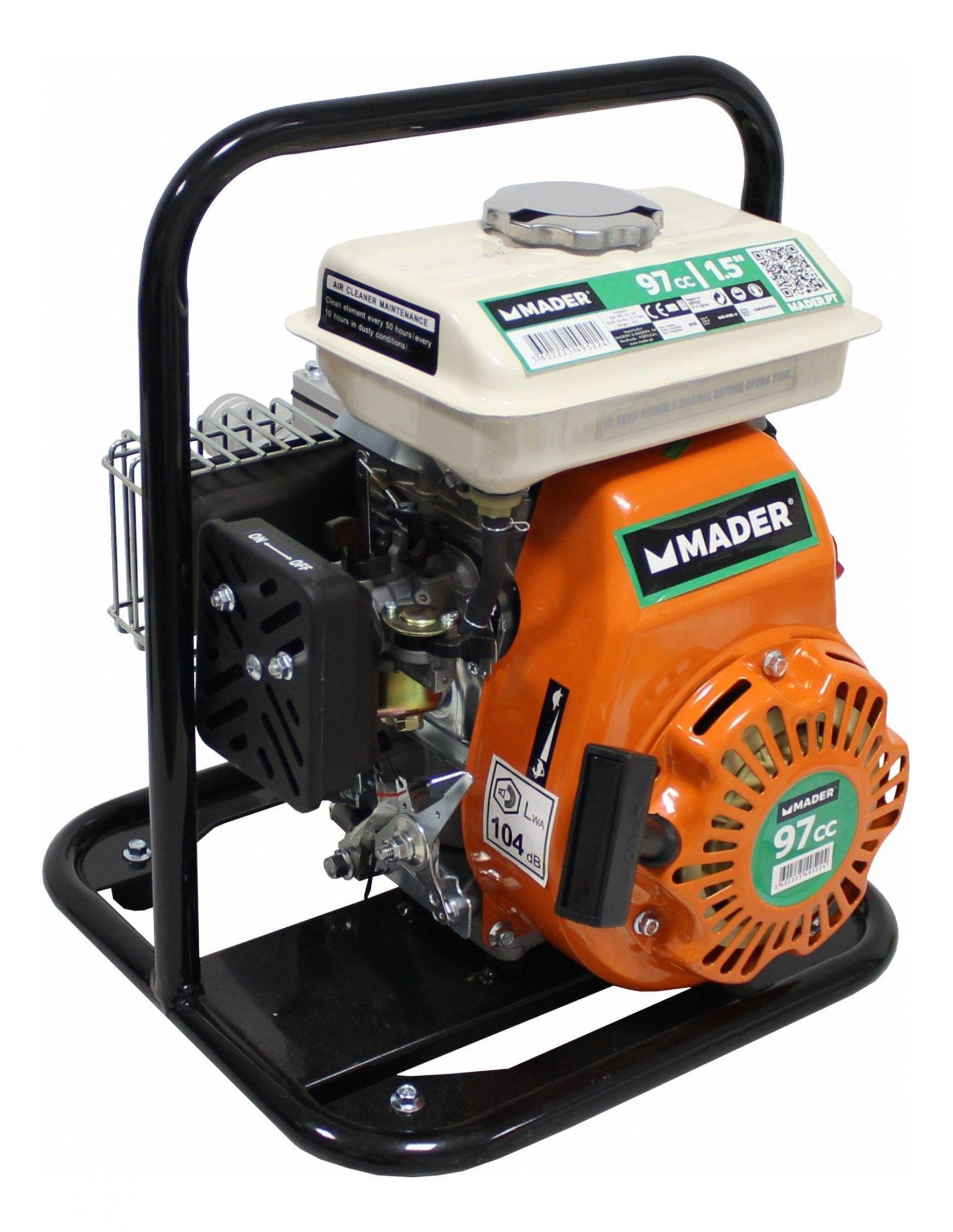 Motobomba, 2.8HP, 14000L/h refª 49522 MADER