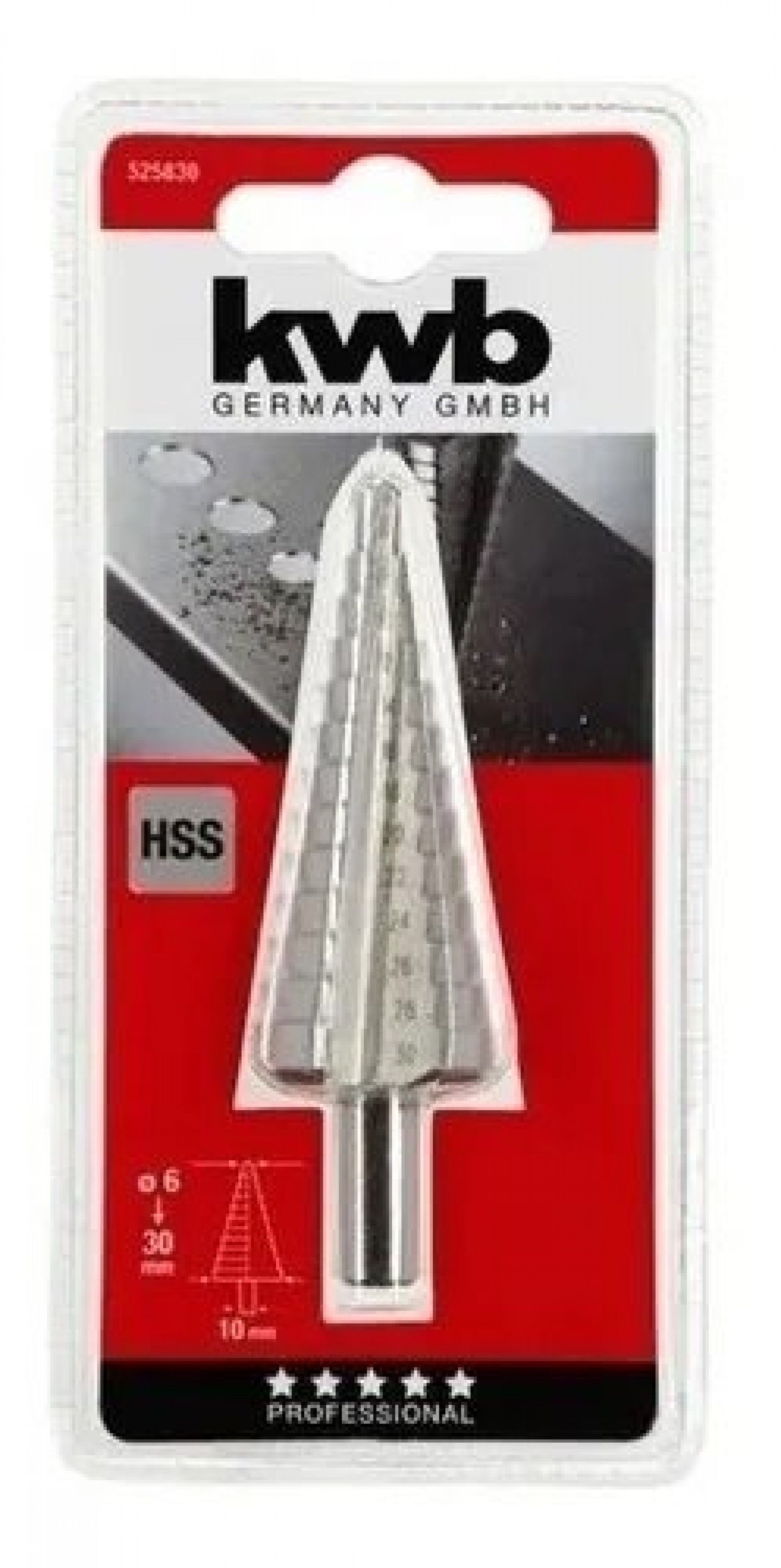 BROCA ESCALONADA 6-30 HSS