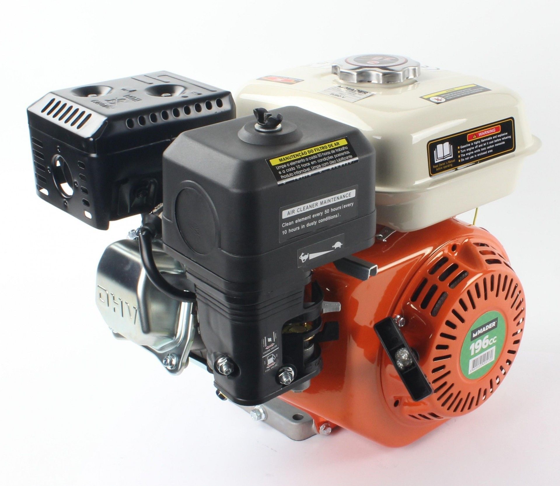 Motor Gasolina, 6.5HP, 196CC refª 49517 MADER