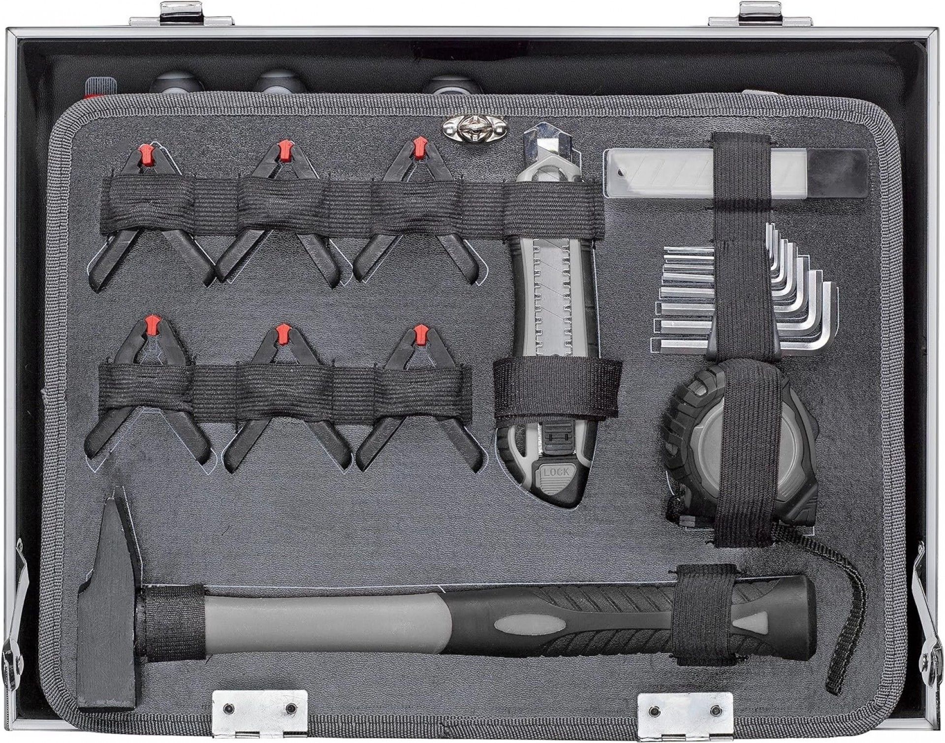 Mala de ferramentas 199pç E-Case profesional refª. 375560 Kwb