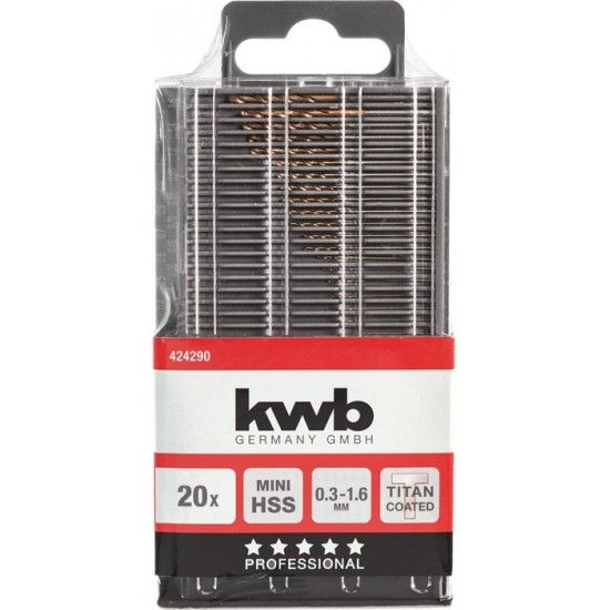 KIT BROCAS TITANIO 20P REF 49424290 KWB