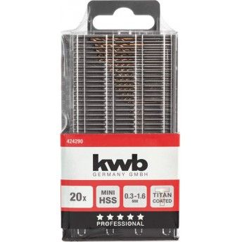 KIT BROCAS TITANIO 20P REF 49424290 KWB