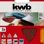 LIXA TRIANGULAR 93mm GR40/120/240 5P REF 49492800 KWB