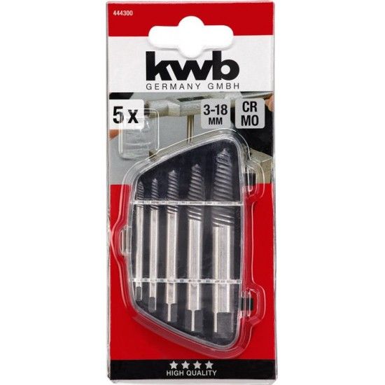 KIT SACA PARAFUSOS 5P REF 49444300 KWB
