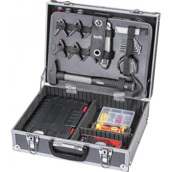 Mala de ferramentas 199pç E-Case profesional refª. 375560 Kwb Mala de ferramentas 199pç E-Case profesional refª. 375560 Kwb