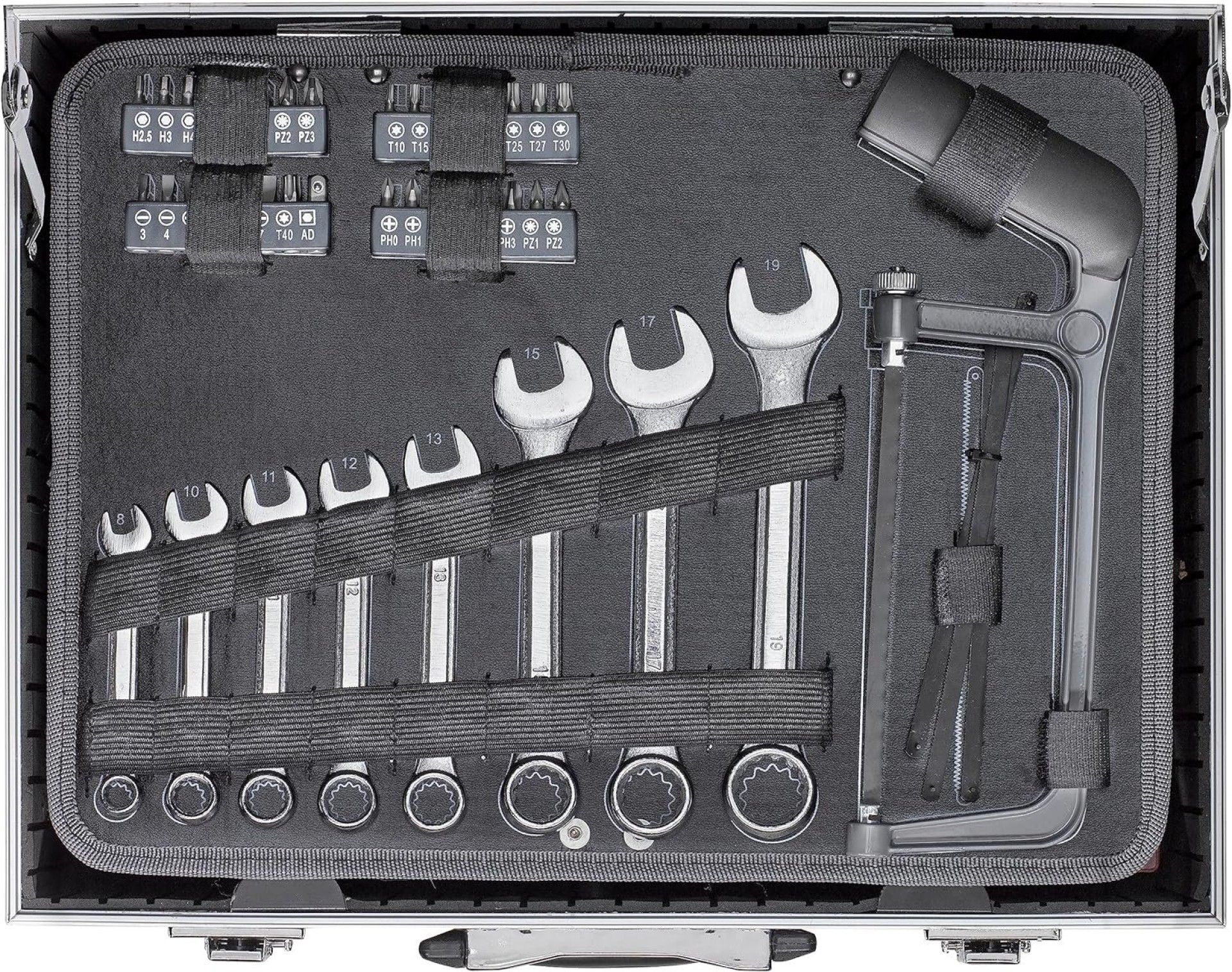 Mala de ferramentas 199pç E-Case profesional refª. 375560 Kwb