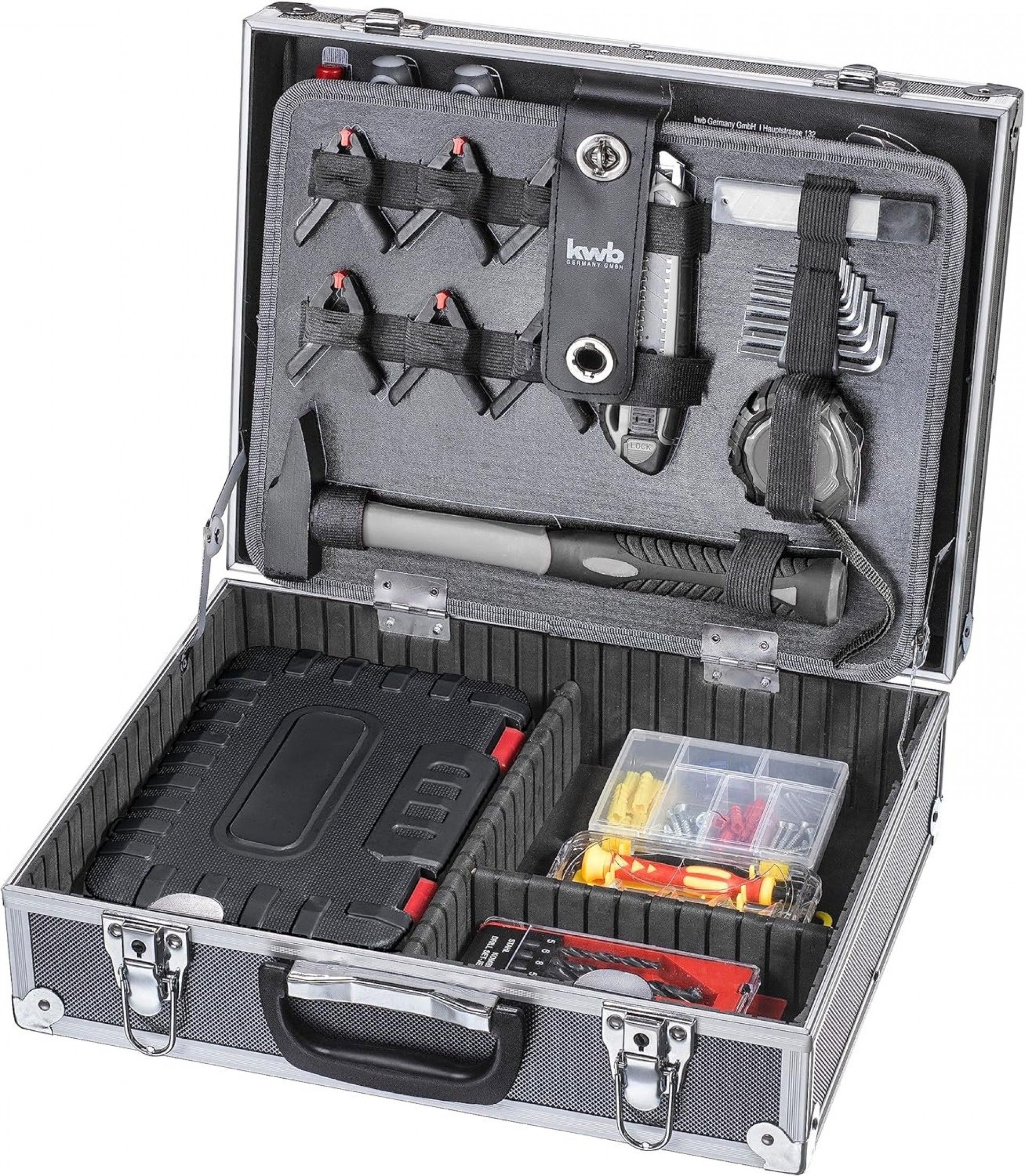 Mala de ferramentas 199pç E-Case profesional refª. 375560 Kwb