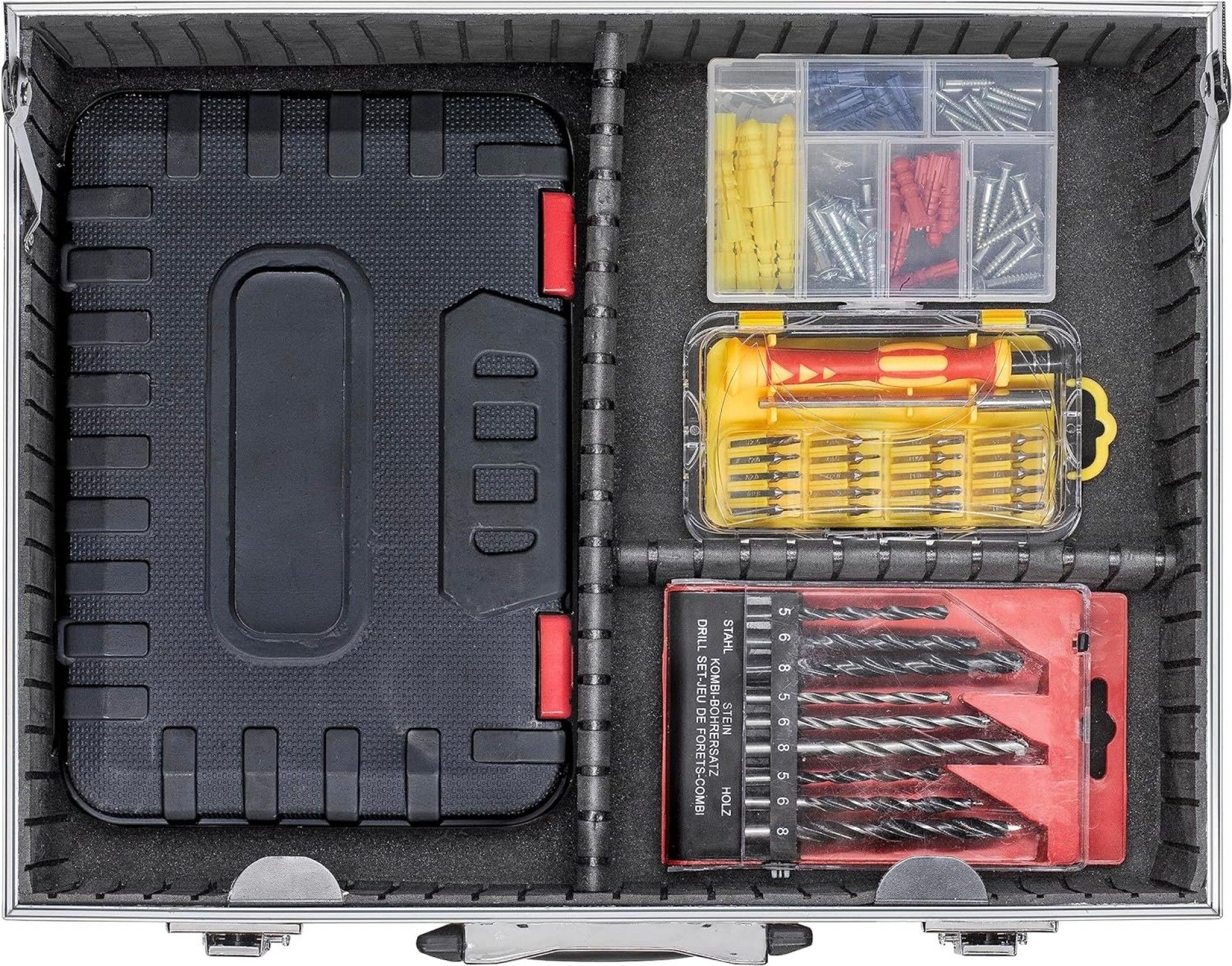 Mala de ferramentas 199pç E-Case profesional refª. 375560 Kwb