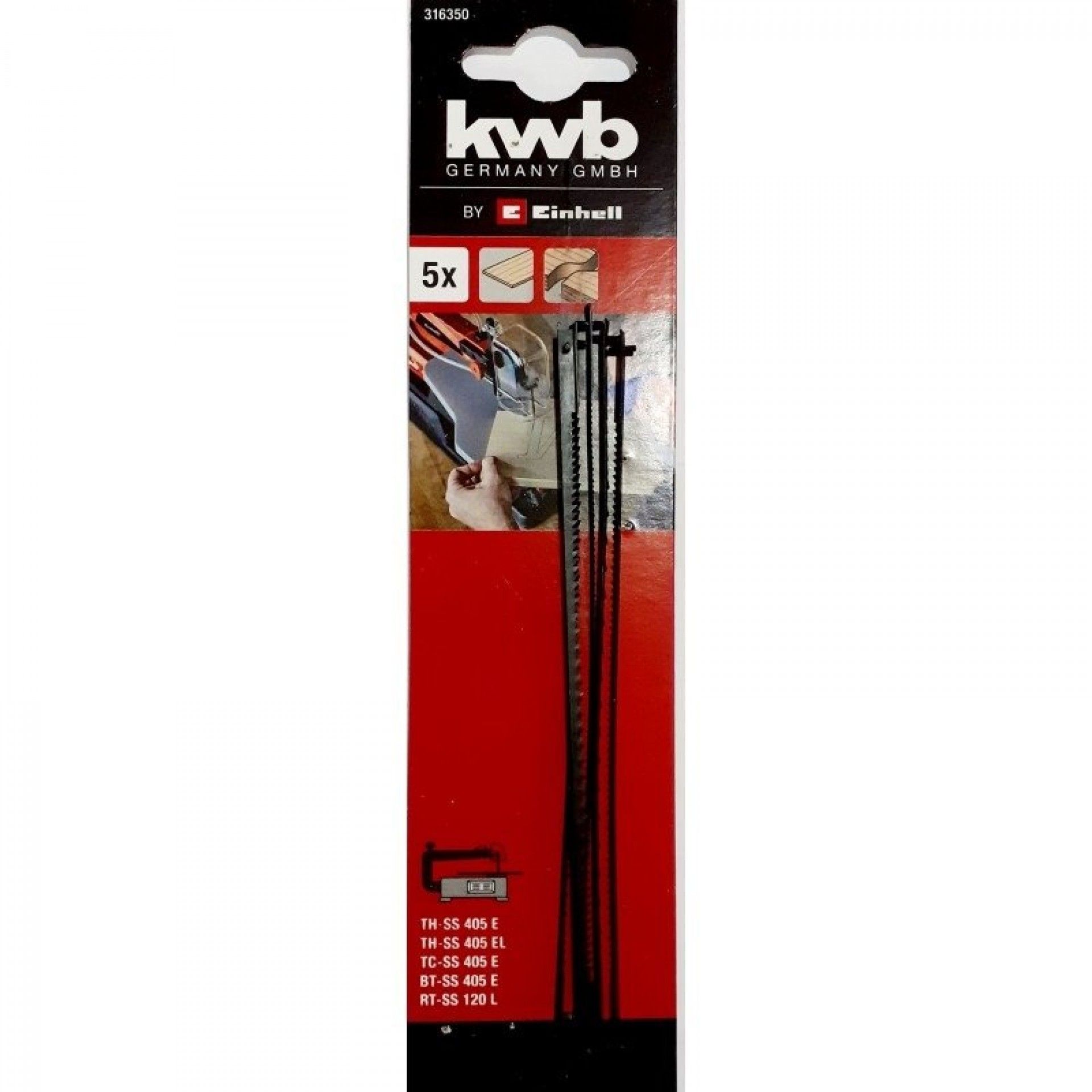 LAMINAS P/SERRA PENDULAR 5PÇ 49316350 KWB