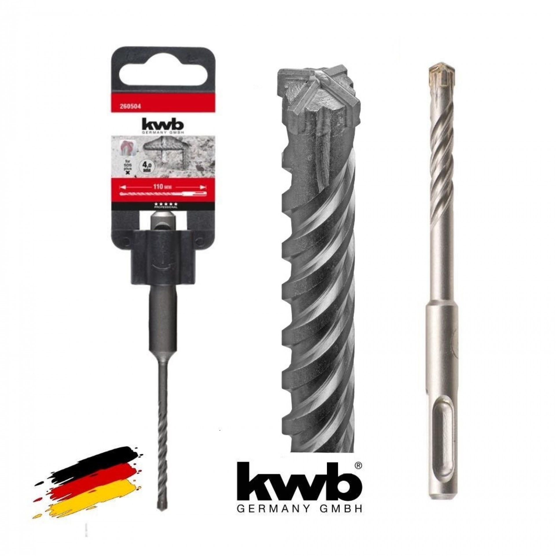 BROCA 4x110 4C SDS-PLUS REF 49260504 KWB