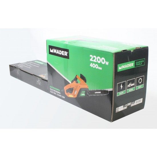 Eletrosserra, 2200W, 400mm refª 49222 MADER Eletrosserra, 2200W, 400mm refª 49222 MADER