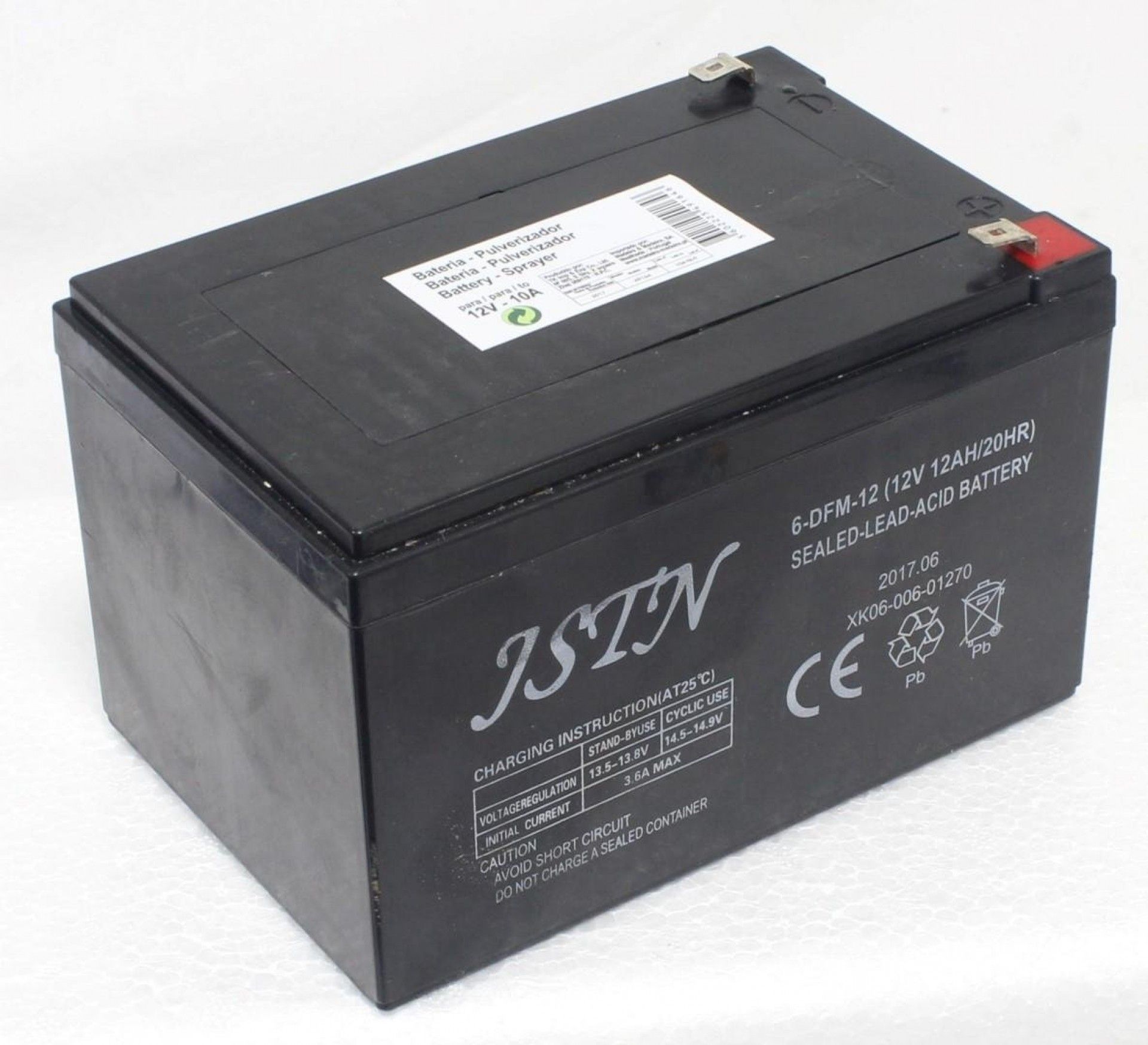 Bateria para Pulverizador refª 49164 MADER